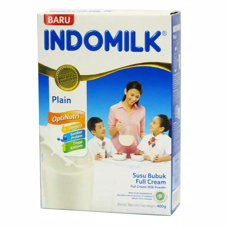 

➞ly Harga Promo Indomilk Susu Bubuk Full Cream Plain 400 gr Q96