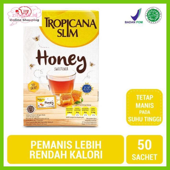 

4R6Ey46- Tropicana Slim Sweetener Honey (50 Sachet) R7Eye59-