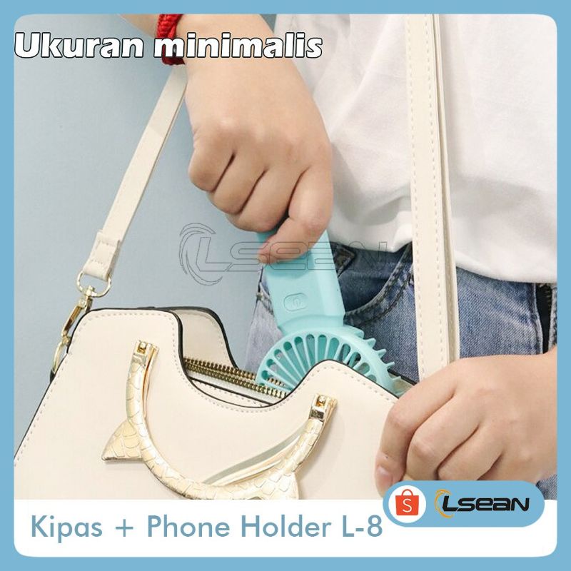 KIPAS ANGIN MINI PORTABLE RECHARGEABLE | KIPAS ANGIN TANGAN GENGGAM