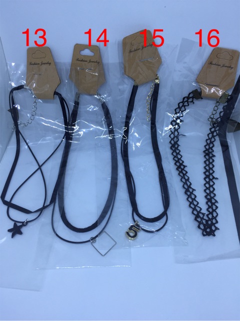 kalung choker gaya korea handmade