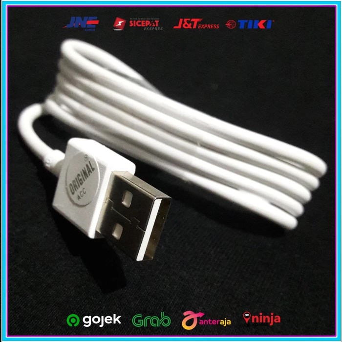 Kabel Data Xiaomi Mi Type C Fast Charging ORIGINAL 100% 9V 2A Putih