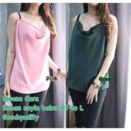 Jual Blouse Cora Tank Shopee Indonesia