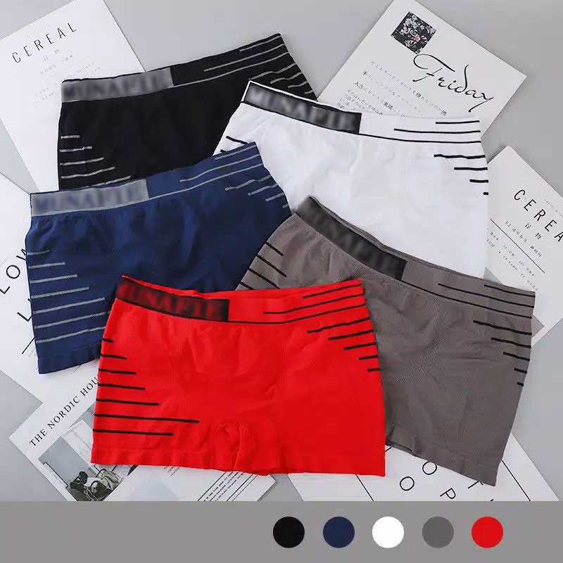 AGG-228 CELANA DALAM PRIA nyaman Boxer Munafie Pria UNDERWEAR MEN Sempak pria Impor