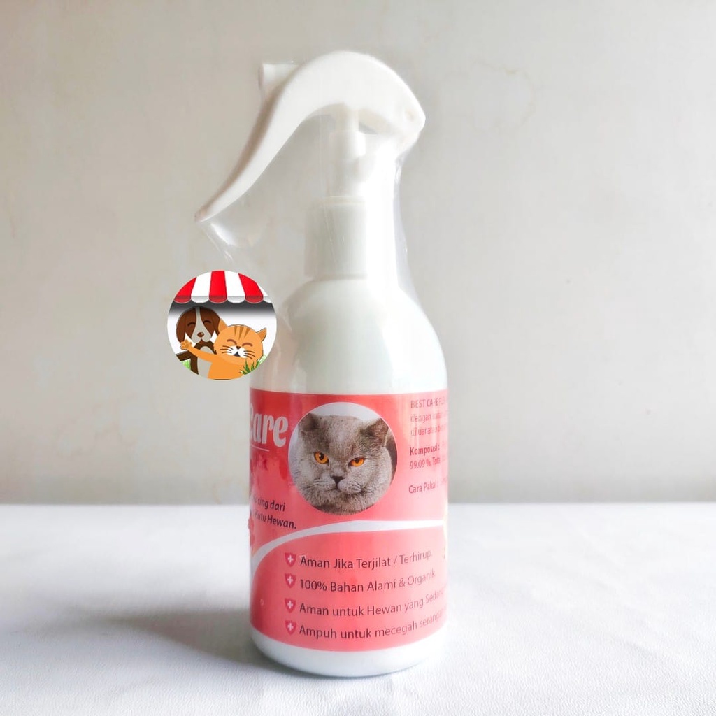 Best Care Flea &amp; Tick Repellent 250ml - Spray Anti Kutu Kucing Anjing