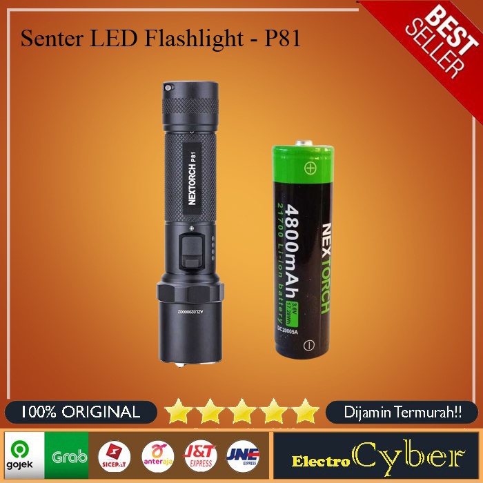 Senter LED Flashlight LUMINUS SST-70 2600 Lumens - P81