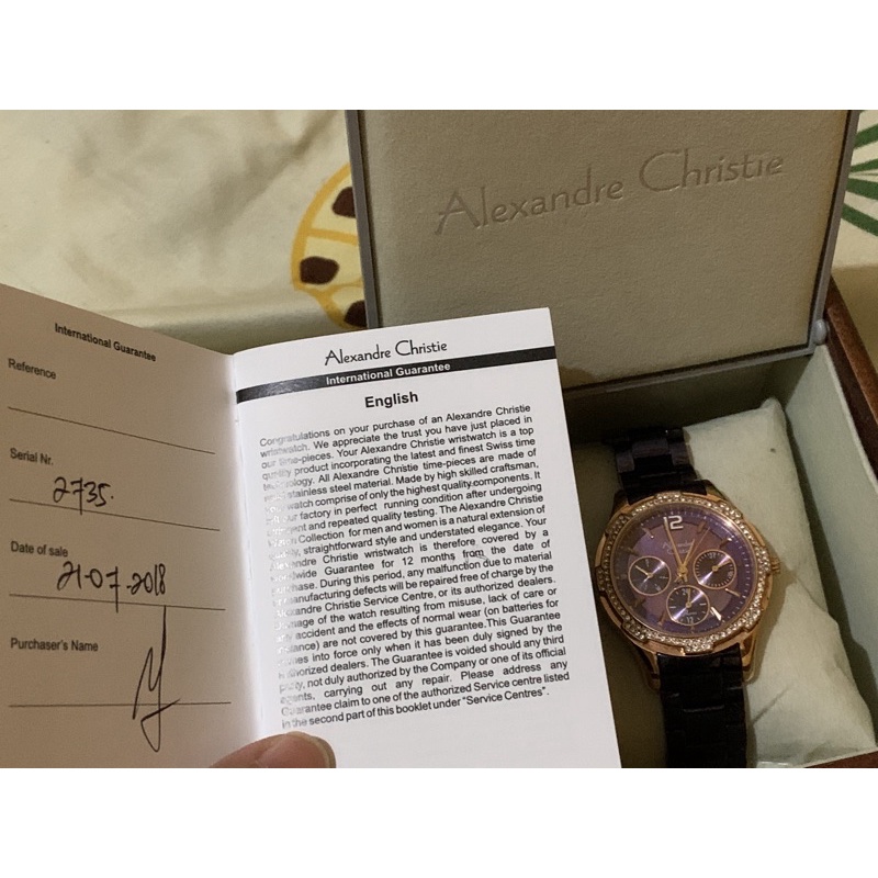 JAM Tangan AC 2735 (prelove)