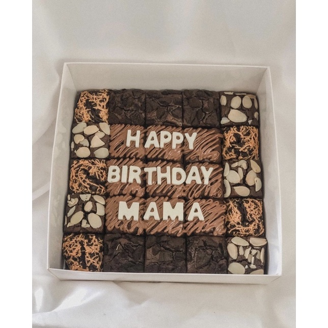 

Brownies letter