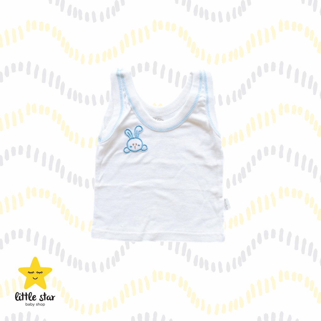 ISI 3 PCS Ling Ling Singlet Anak | Kaos Dalam Kutungan Bayi Cewek Cowok Newborn