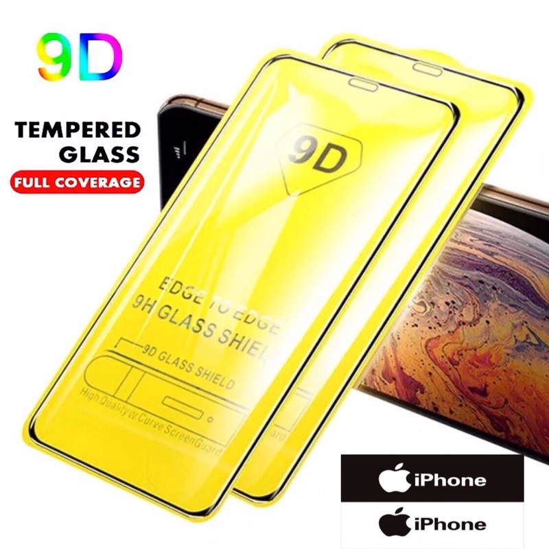 TEMPERED GLASS 5D/6D/9D IPHONE X/XS/X MAX/XS MAX/XR/11/11 PRO/11 BACK/11PRO MAX