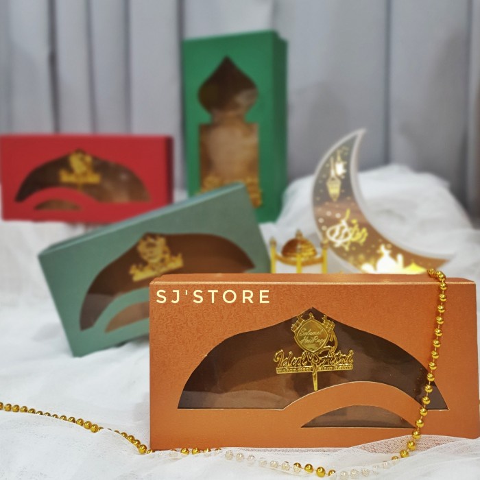 

Box hampers lebaran idul fitri tempat kue kering box