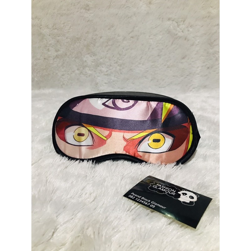 MASKER PENUTUP MATA IMPORT ANIME NARUTO SASUKE ITACHI COSPLAY