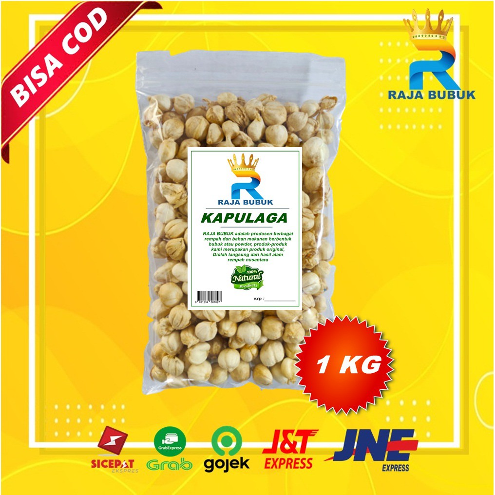 

KAPULAGA ASLI KUALITAS PREMIUM RAJA BUBUK ISI 1 KG