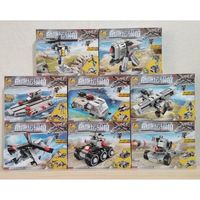 Cuci Gudang Lego Panlos 633022 A - H ( 8In1 Military Osprey Transport Aircraft ) Hemat
