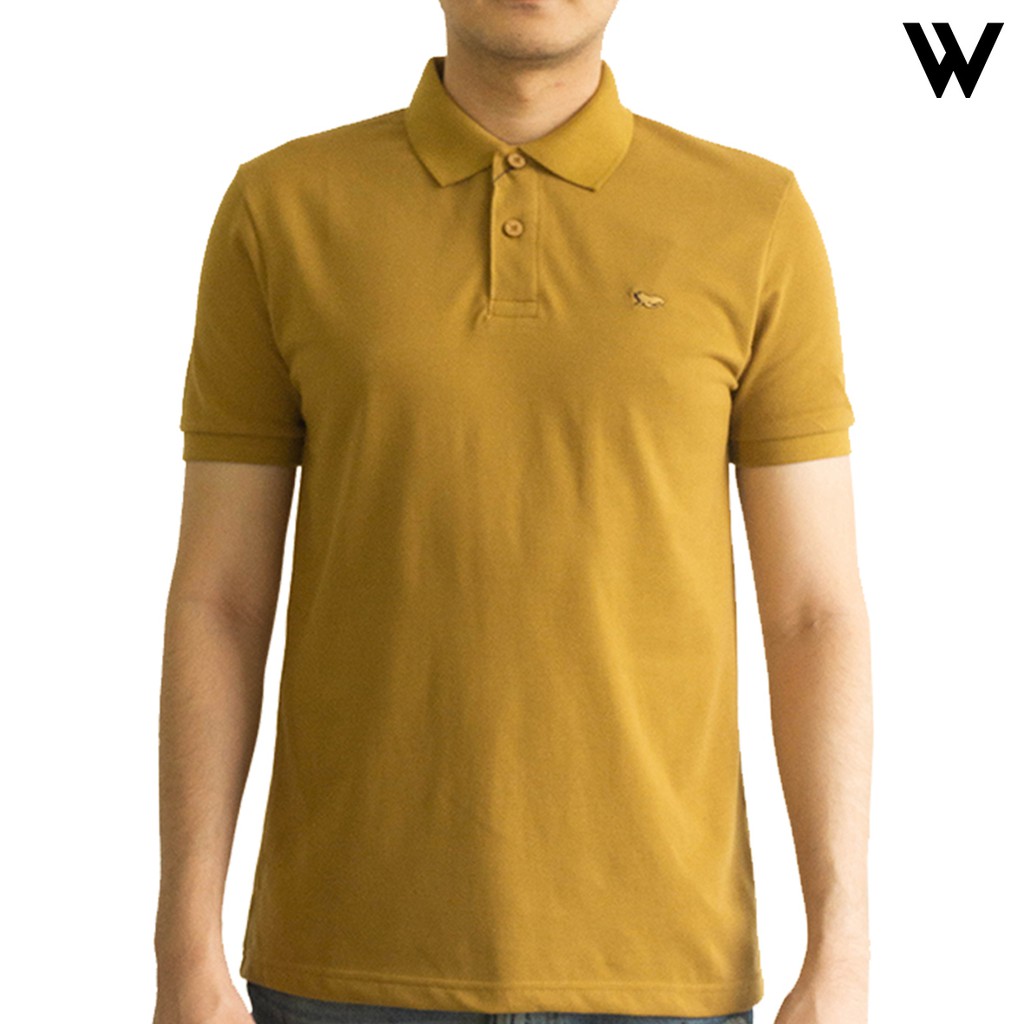 Walrus Kaos Polo Basic Polos Coklat Muda T1021568 Walrus Kaos Polo Basic Polos Coklat Muda T1021568