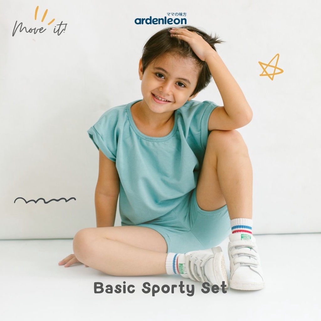 Ardenleon Basic Sporty Set / Girl Comfy Set / Setelan anak