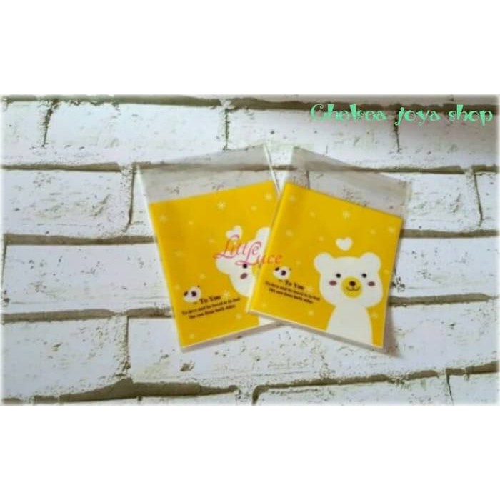 

Plastik bungkus kue- cookies- permen- roti- asesoris- fancy/10x10cm