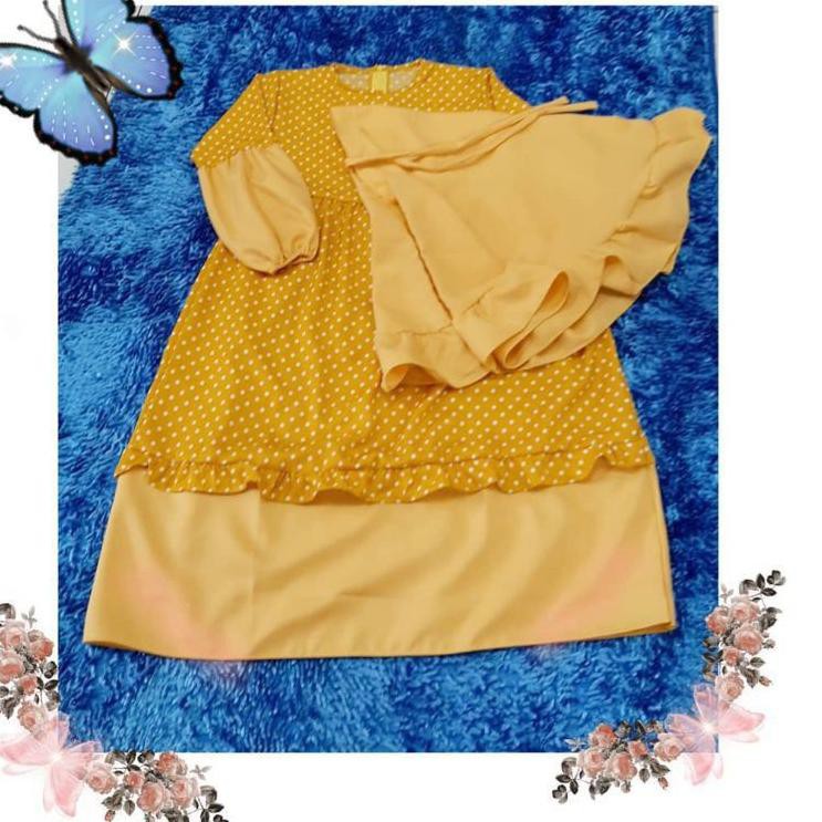 ➧ GAMIS ANAK MUSLIMAH 5-6 TAHUN/RAISHA KIDS/GAMIS ANAK TERBARU/TOP FASHION ◊