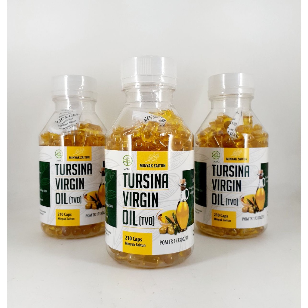 MINYAK ZAITUN TURSINA VIRGIN OIL 210 Caps