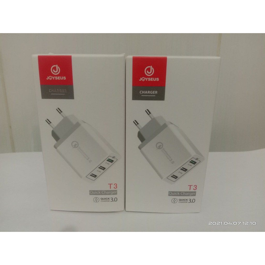 Adapter charger USB JOYSEUS T3