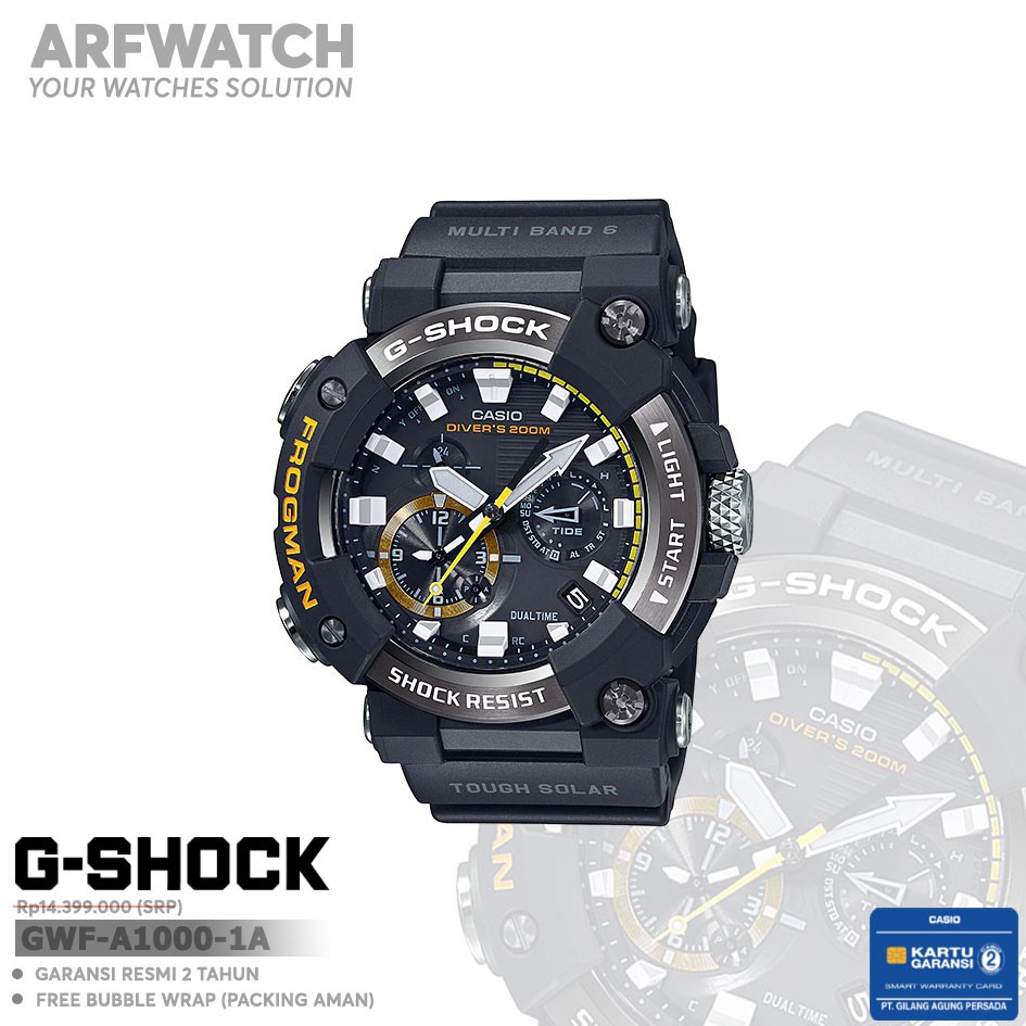 Casio G-Shock GWF-A1000-1A / GWF-A1000-1ADR Original