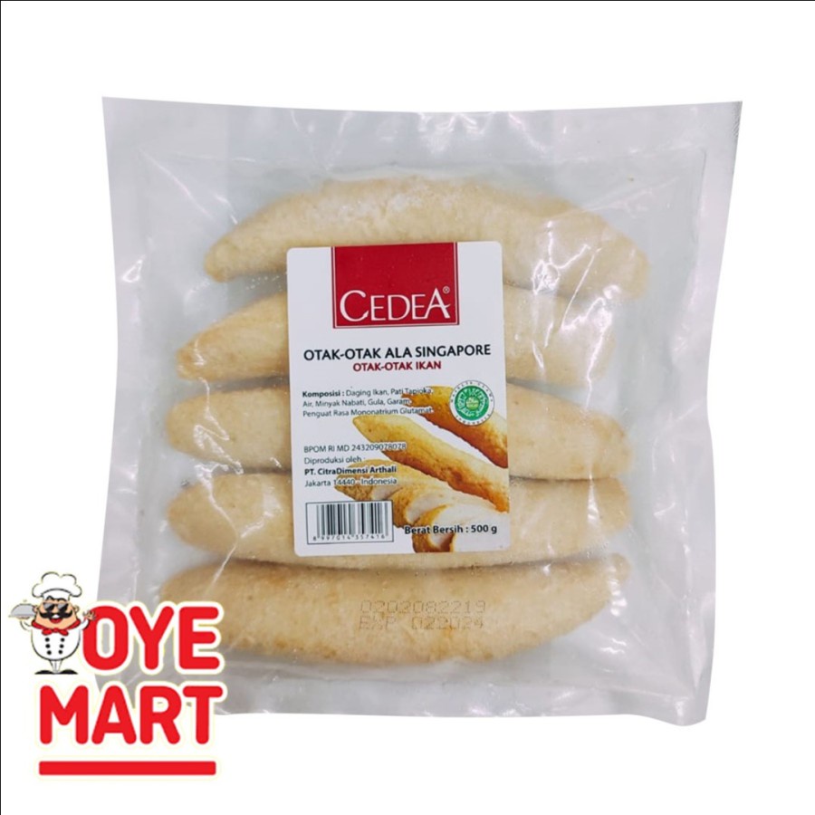 CEDEA OTAK OTAK SINGAPORE 500GR