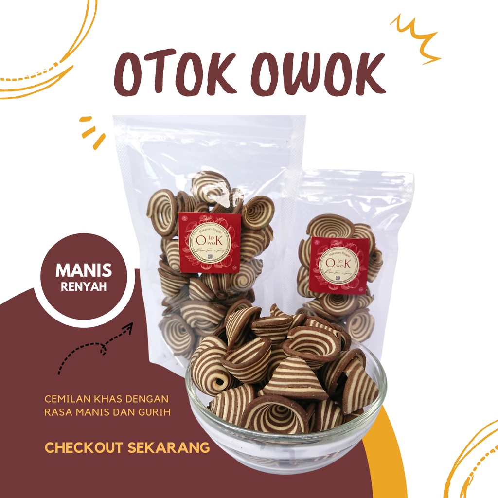 

Otok Owok Kue Kering Kuping Gajah Kemasan Sedang - Dapur Sani 'n Sunny