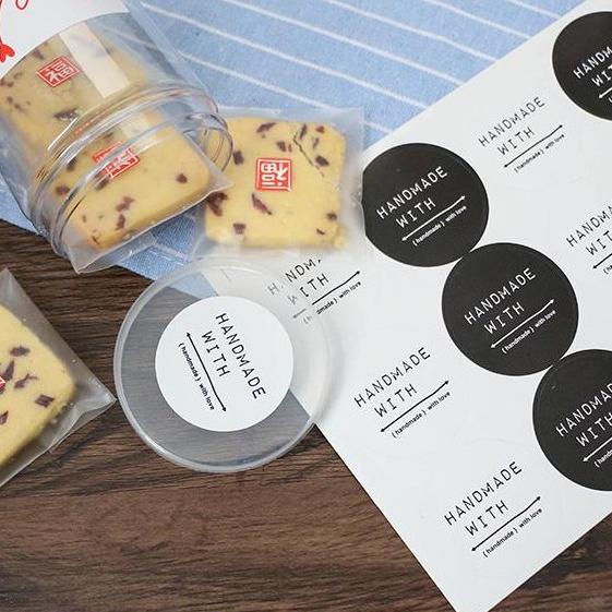 

Sticker Label kemasan 500 pcs custom ,,