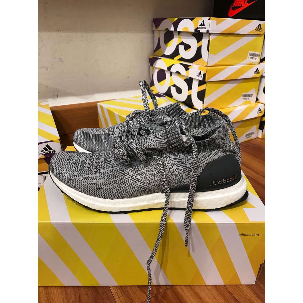 Adidas Ultra Boost Uncaged Solid Grey - Abu Putih