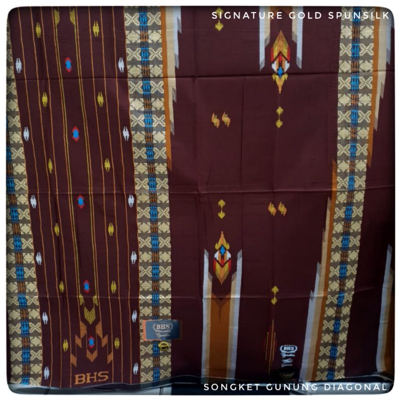 SARUNG BHS SONGKET GUNUNG DIAGONAL SIGNATURE