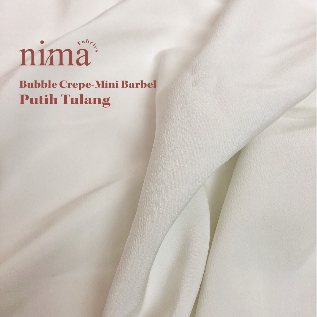 1 meter Kain Bubble Crepe (semacam Moss Crepe Premium) lebar 150cm