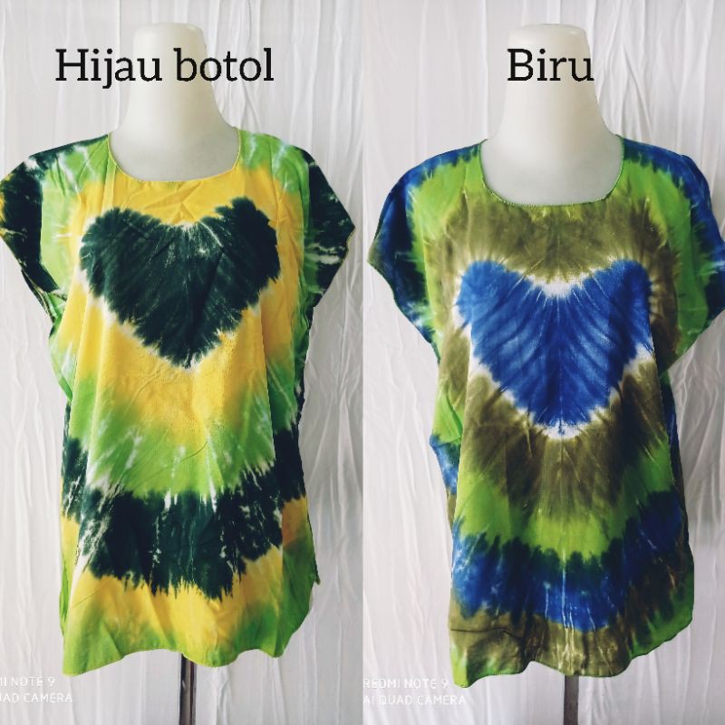 baju atasan pelangi warna khas bali