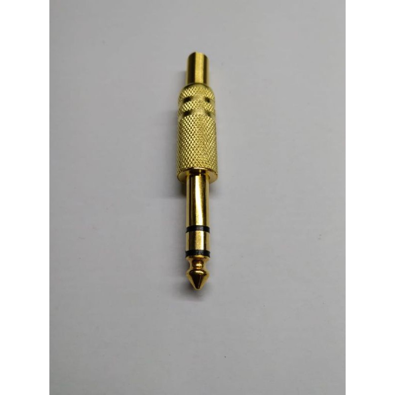 JECK MIC STEREO GOLD