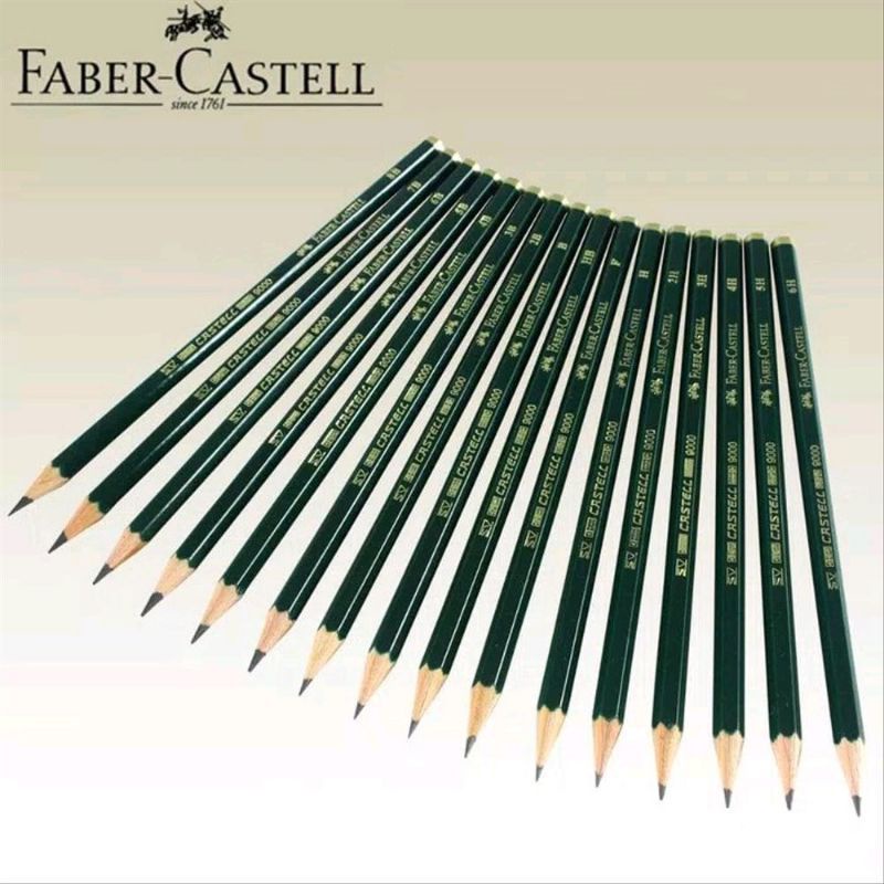 

Pensil Faber-Castell 2B 3B 4B 5B 6B 7B 8B (per 1 pcs) Original Murah