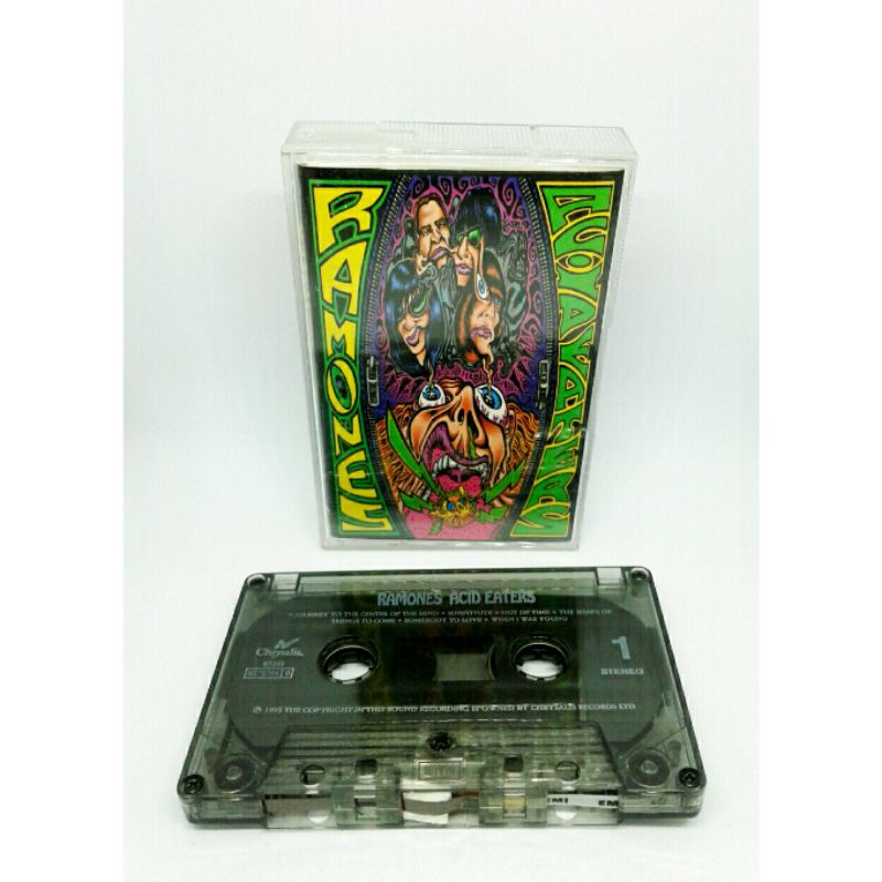 Kaset Pita Import Ramones - Acid Eaters USA Press