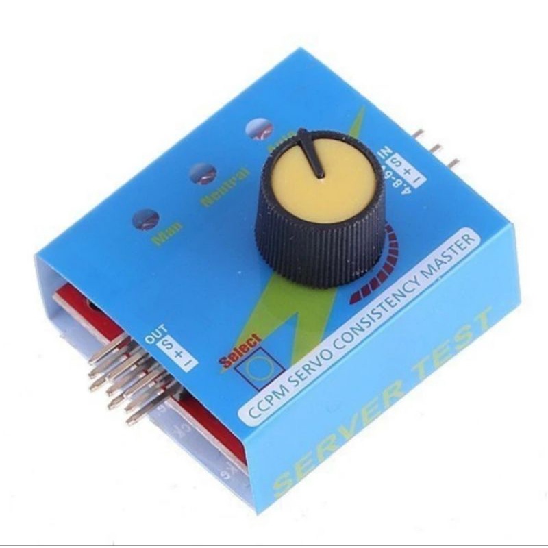 multi tester servo 3ch ECS consistency master checker speed controller pengetes servo