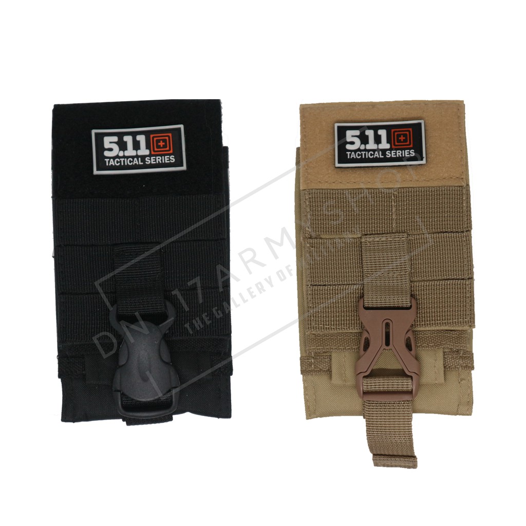 Sarung Hp Tactical Pouch Doble PDH/PDL Krem,Hitam,Hijau,Loreng