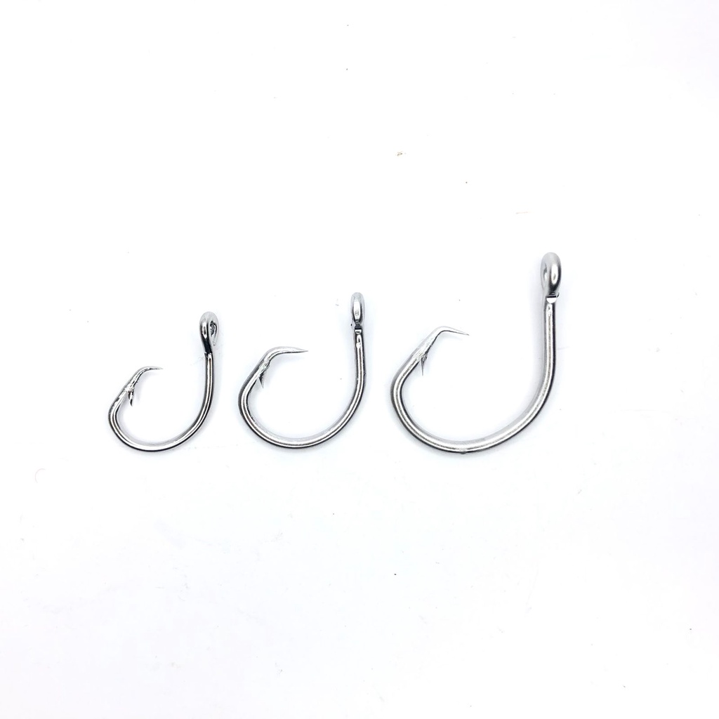 Mata Kail Pancing Grouper Tuna Circle Hook 9/0 - 11/0 - 13/0 Harga Satuan / Bijian