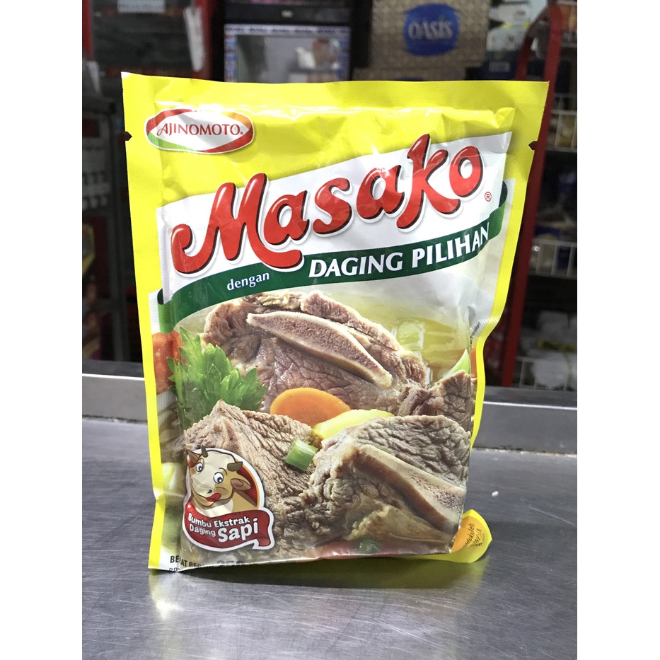 

Masako Sapi Refill 250 gram | Peyedap Rasa Kaldu Makanan Masako Murah Promo