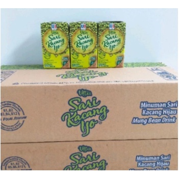 

Ultra Sari Kacang Ijo 150 ml 1 Dus Isi 24 pcs