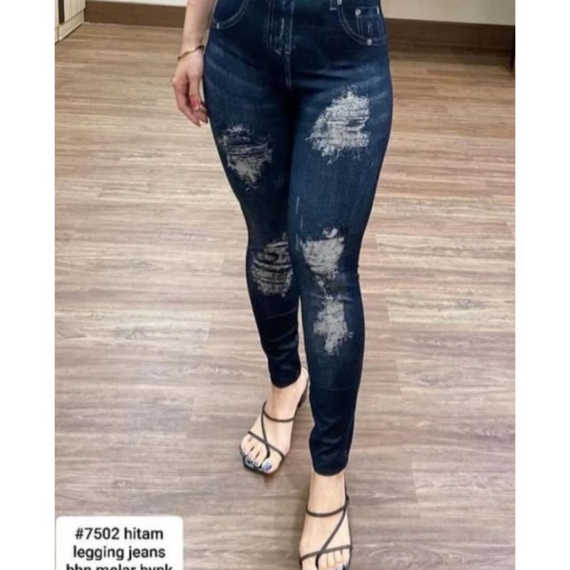 Jeans Legging Premium - Jeans Legging Wanita