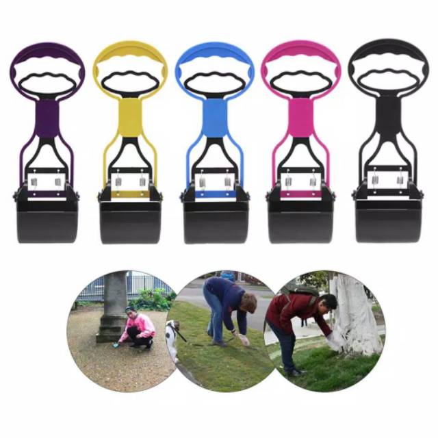 Pet Scoop &quot;SCOOP POOP CLEANER 28cm&quot; Alat Angkat Kotoran Hewan