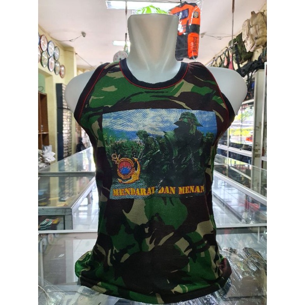 kaos singlet Marinir malvinas | singlet loreng Marinir | singlet tentara | Singlet Malvinas