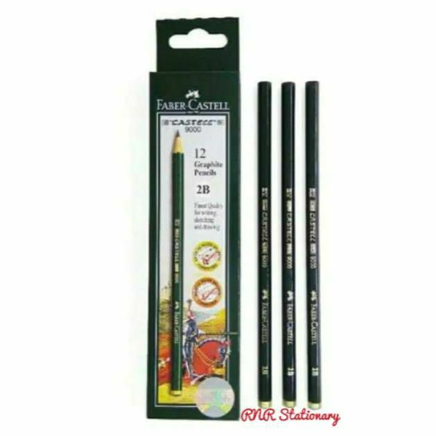 

Faber-castell Pensil 2B Castell 9000 / Pensil 2B faber castell Original / Pensil Faber Castell 2B Ori / Pensil 2B Ori Faber Castell