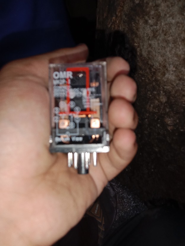 Dijual Relay Omron Omr 8kaki 8 Kaki 8pin 8 Pin / Socket Bulat Ac 220v 220 V