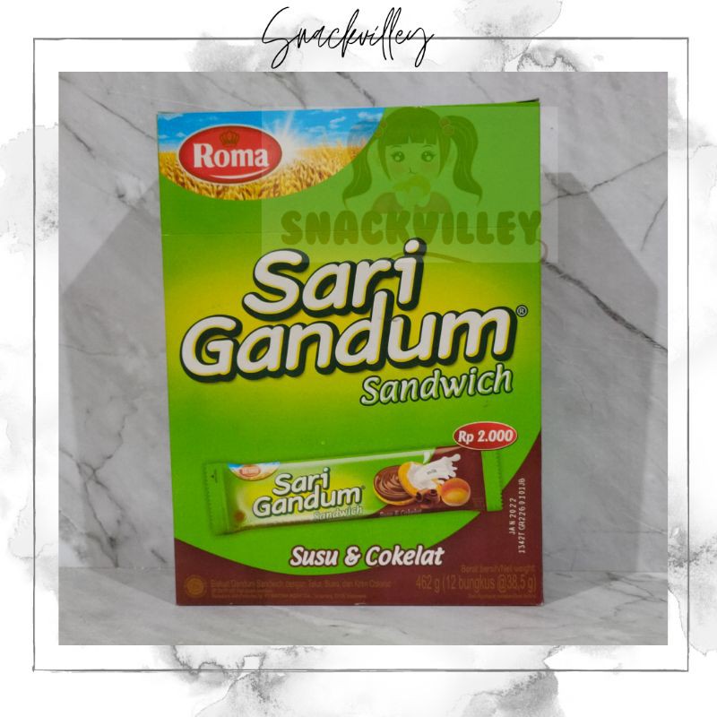 

Roma sari gandum isi 12pcs