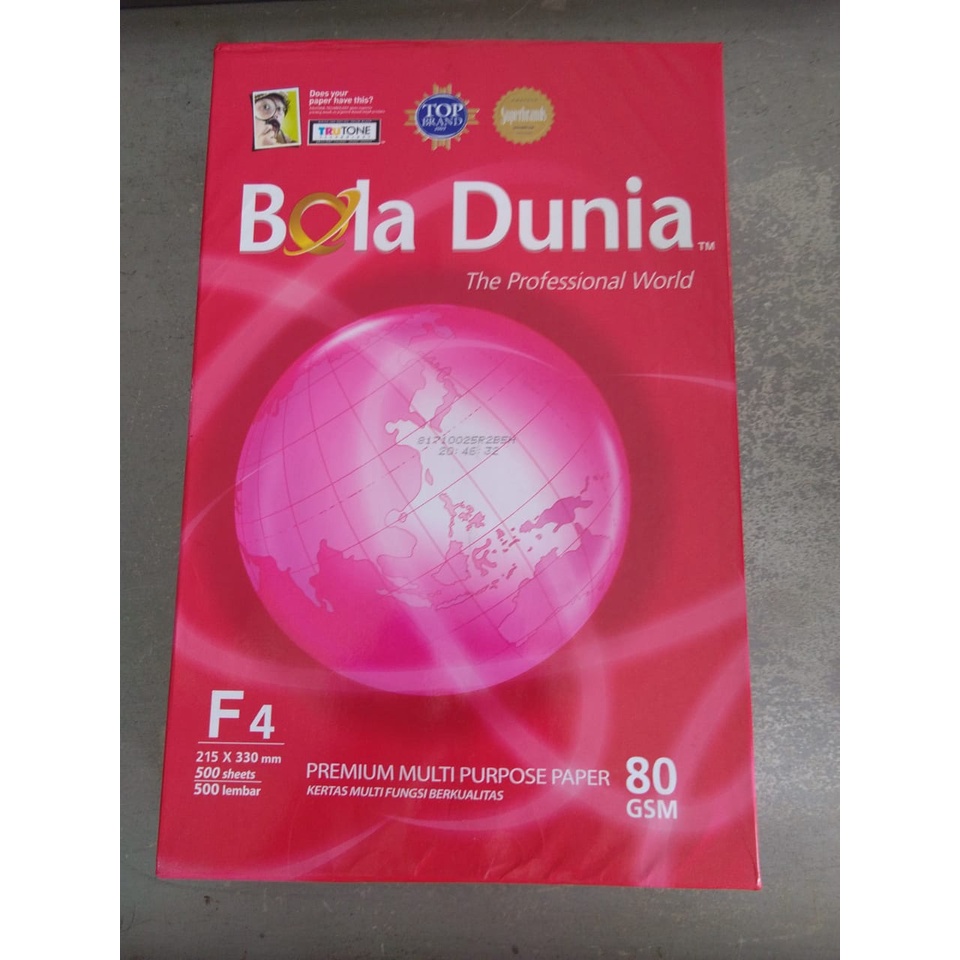 

Bola Dunia F4 80 Gr