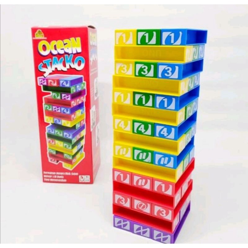 PROMO COD MAINAN PILE OF BLOCKS - STACKO