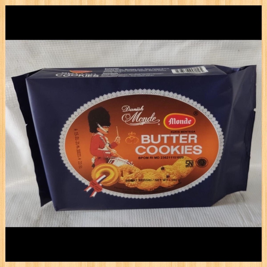 

BISKUIT MONDE BUTTER COOKIES 150GR