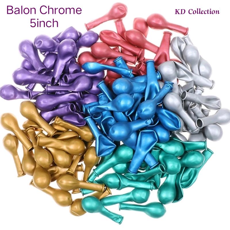Balon Chrome 5inch