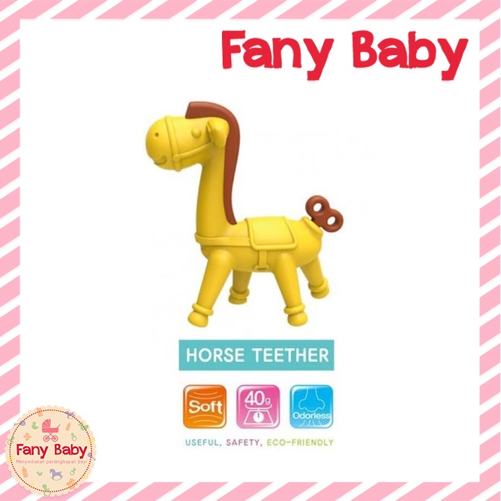 ANGE HORSE TEETHER SOFT 3+ MONTHS GIGITAN BAYI